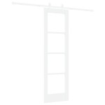 vidaXL Ușă Glisantă Manual Alb 61 x 198.5 cm Lemn și metal vidaXL Ușă Glisantă Manual Alb 61 x 198.5 cm Lemn și metal