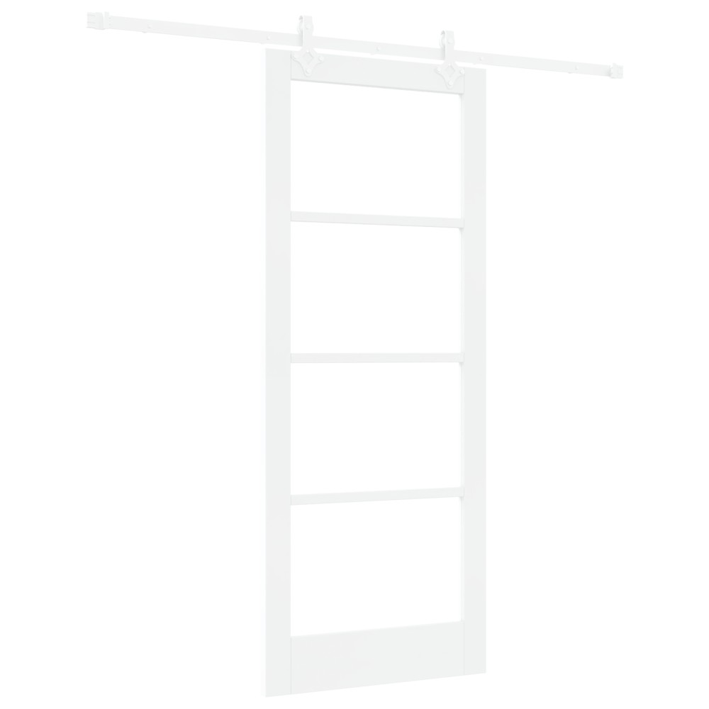 vidaXL Ușă Glisantă Manual Alb 83 x 202 cm