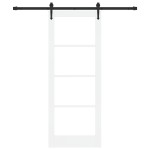 vidaXL Ușă glisantă Manual Alb 78 x 202 cm Lemn și metal vidaXL Ușă glisantă Manual Alb 78 x 202 cm Lemn și metal