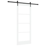 vidaXL Ușă glisantă Manual Alb 86 x 211 cm Lemn și metal vidaXL Ușă glisantă Manual Alb 86 x 211 cm Lemn și metal