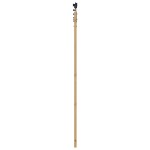 vidaXL Ușă glisantă Manual Maro 93 x 211 cm Lemn și metal