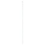vidaXL Ușă glisantă Manual Alb 83 x 202 cm Lemn și metal