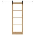 Set uși glisante vidaXL cu kit de montaj 73.5x211 cm Lemn solid de pin Set uși glisante vidaXL cu kit de montaj 73.5x211 cm Lemn solid de pin