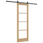 Set uși glisante vidaXL cu kit de montaj 73.5x211 cm Lemn solid de pin Set uși glisante vidaXL cu kit de montaj 73.5x211 cm Lemn solid de pin