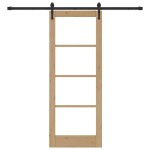 Set Ușă Glisantă vidaXL cu Hardware 78x202 cm Lemn Masiv de Pin Set Ușă Glisantă vidaXL cu Hardware 78x202 cm Lemn Masiv de Pin