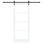vidaXL Ușă glisantă Manual Alb 86 x 211 cm Lemn și metal vidaXL Ușă glisantă Manual Alb 86 x 211 cm Lemn și metal