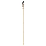 vidaXL Ușă glisantă Manual Maro 93 x 211 cm Lemn și metal