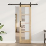 Ușa culisantă vidaXL cu set de accesorii "ORKDAL" 61x198.5 cm Ușa culisantă vidaXL cu set de accesorii "ORKDAL" 61x198.5 cm