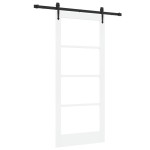 vidaXL Ușă glisantă Manual ORKDAL Alb 86 x 198.5 cm Lemn și metal vidaXL Ușă glisantă Manual ORKDAL Alb 86 x 198.5 cm Lemn și metal