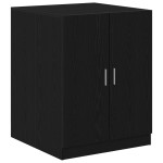 Dulapuri pentru Mașini de Spălat vidaXL 2 piese Stejar Negru 70.5x71.5x181.5 cm Lemn Ingineresc Dulapuri pentru Mașini de Spălat vidaXL 2 piese Stejar Negru 70.5x71.5x181.5 cm Lemn Ingineresc