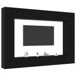 vidaXL Set comodă TV 8 pcs Stejar negru 100 x 30 x 30 cm Lemn compozit vidaXL Set comodă TV 8 pcs Stejar negru 100 x 30 x 30 cm Lemn compozit