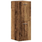 vidaXL Set de Mobilă pentru Baie 4 pcs Lemn Vechi 30 x 30 x 130 cm vidaXL Set de Mobilă pentru Baie 4 pcs Lemn Vechi 30 x 30 x 130 cm