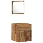 vidaXL Set de Mobilă pentru Baie 4 pcs Lemn Vechi 30 x 30 x 130 cm vidaXL Set de Mobilă pentru Baie 4 pcs Lemn Vechi 30 x 30 x 130 cm