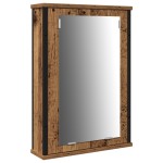 vidaXL Dulap de baie cu chiuvetă integrată - stil lemn vechi vidaXL Dulap de baie cu chiuvetă integrată - stil lemn vechi