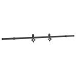 vidaXL Ușă glisantă cu set de feronerie 95x210 cm, lemn masiv de pin vidaXL Ușă glisantă cu set de feronerie 95x210 cm, lemn masiv de pin