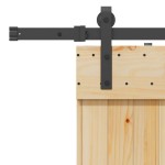 vidaXL Ușă glisantă cu set de feronerie 85x210 cm, lemn masiv de pin vidaXL Ușă glisantă cu set de feronerie 85x210 cm, lemn masiv de pin