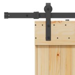 vidaXL Ușă glisantă cu set de feronerie 70x210 cm, lemn masiv de pin vidaXL Ușă glisantă cu set de feronerie 70x210 cm, lemn masiv de pin