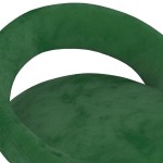 vidaXL Scaune de bar, 2 buc., verde închis, catifea vidaXL Scaune de bar, 2 buc., verde închis, catifea