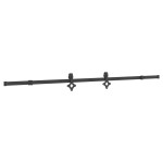 vidaXL Ușă glisantă cu set de feronerie 85x210 cm, lemn masiv de pin vidaXL Ușă glisantă cu set de feronerie 85x210 cm, lemn masiv de pin