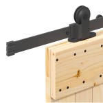 vidaXL Ușă glisantă cu set de feronerie 85x210 cm, lemn masiv de pin vidaXL Ușă glisantă cu set de feronerie 85x210 cm, lemn masiv de pin