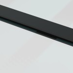 vidaXL Ușă glisantă cu set feronerie, 76x205 cm, sticlă ESG/aluminiu