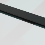 vidaXL Ușă glisantă cu set feronerie, 76x205 cm, sticlă ESG/aluminiu