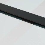 vidaXL Ușă glisantă cu set feronerie, 90x205 cm, sticlă ESG/aluminiu
