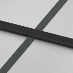 vidaXL Ușă glisantă cu set feronerie, 90x205 cm, sticlă ESG/aluminiu