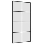 vidaXL Ușă glisantă cu set feronerie 102,5x205 cm sticlă ESG/aluminiu