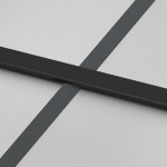 vidaXL Ușă glisantă cu set feronerie, 76x205 cm, sticlă ESG/aluminiu