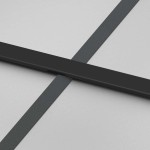vidaXL Ușă glisantă cu set feronerie, 76x205 cm, sticlă ESG/aluminiu