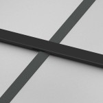 vidaXL Ușă glisantă cu set feronerie, 90x205 cm, sticlă ESG/aluminiu