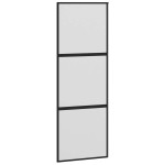 vidaXL Ușă glisantă cu set de feronerie sticlă temperată și aluminiu