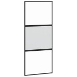 vidaXL Ușă glisantă cu set de feronerie sticlă temperată și aluminiu