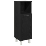 vidaXL Set de mobilier pentru baie 4 pcs Negru 30 x 30 x 179.5 cm vidaXL Set de mobilier pentru baie 4 pcs Negru 30 x 30 x 179.5 cm