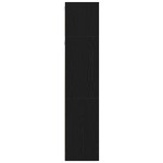 vidaXL Set comodă TV Pe perete 4 pcs Stejar negru 130.5 x 30 x 140 cm