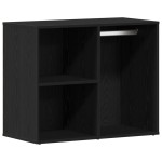 Set de masă de toaletă vidaXL cu LED din stejar negru din lemn ingineresc Set de masă de toaletă vidaXL cu LED din stejar negru din lemn ingineresc
