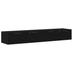 vidaXL Cabițe 2 piese Stejar negru 68x30x20 cm Lemn prelucrat vidaXL Cabițe 2 piese Stejar negru 68x30x20 cm Lemn prelucrat