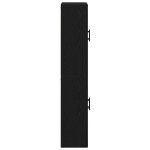vidaXL Dulap montat pe perete 2 pcs Stejar negru 69.5 x 34 x 90 cm