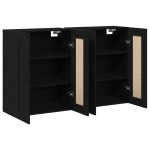 vidaXL Cabinet suspendat 2 pcs stejar artizanal 160 x 34 x 90 cm vidaXL Cabinet suspendat 2 pcs stejar artizanal 160 x 34 x 90 cm