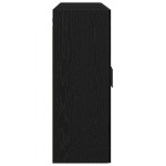 vidaXL Cabinet suspendat Pe perete 2 pcs Stejar negru 160 x 34 x 90 cm vidaXL Cabinet suspendat Pe perete 2 pcs Stejar negru 160 x 34 x 90 cm