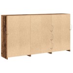 Pardoseală vidaXL cu LED-uri Lemn vechi 202x37x100 cm Lemn prelucrat Pardoseală vidaXL cu LED-uri Lemn vechi 202x37x100 cm Lemn prelucrat