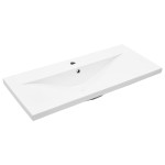 vidaXL Dulap pentru Chiuveta de Baie cu sertar 3 pcs Stejar Negru