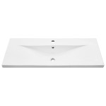 vidaXL Dulap cu Chiuvetă Stejar negru 100 x 39 x 62 cm Lemn compozit