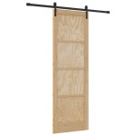 Ușă glisantă vidaXL cu kit de accesorii 78x232 cm Lemn Masiv de Pin Ușă glisantă vidaXL cu kit de accesorii 78x232 cm Lemn Masiv de Pin