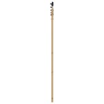 vidaXL Ușa Glisantă Manual Natural și negru 93 x 202 cm vidaXL Ușa Glisantă Manual Natural și negru 93 x 202 cm