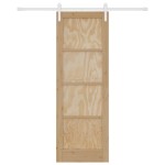 vidaXL Ușa Glisantă Manual Natural și alb 73.5 x 211 cm vidaXL Ușa Glisantă Manual Natural și alb 73.5 x 211 cm