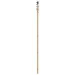 vidaXL Ușa glisantă Manual Natural și negru 78 x 232 cm vidaXL Ușa glisantă Manual Natural și negru 78 x 232 cm