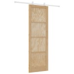 Ușa glisantă vidaXL cu accesorii 78x232 cm Lemn masiv de pin Ușa glisantă vidaXL cu accesorii 78x232 cm Lemn masiv de pin