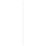 Ușă glisantă vidaXL cu accesorii Alb 83x202 cm Lemn masiv Pin